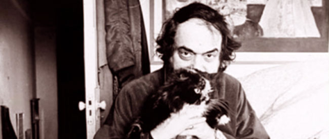 Stanley Kubrick e il suo gatto