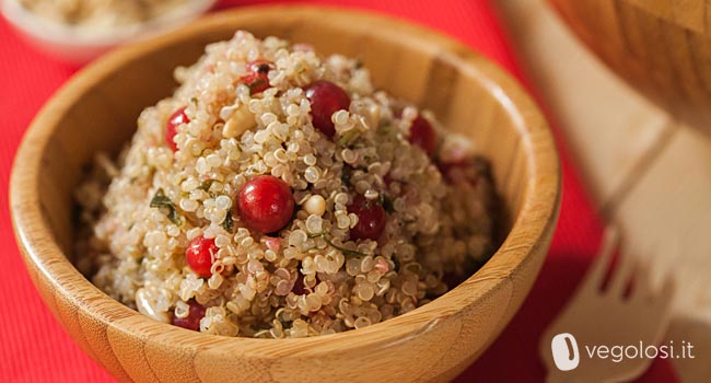 Quinoa al ribes