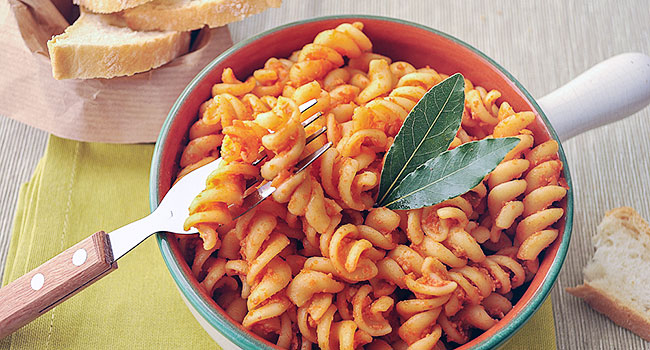 Fusilli al ragu di tempeh