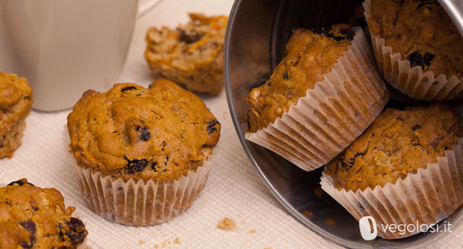 Muffin vegani speziati