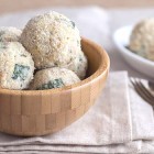 Polpette vegane zucchine e latte di riso