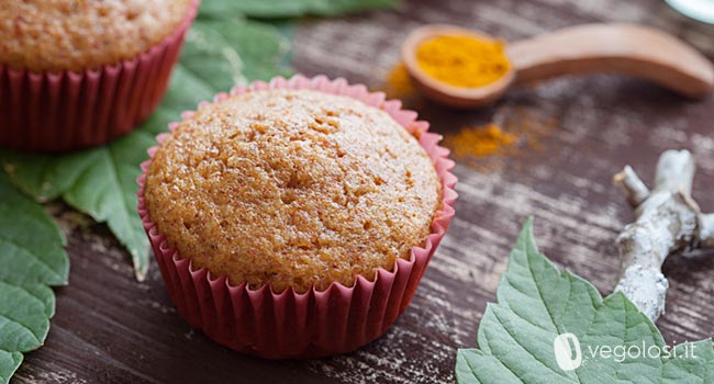 muffin alla curcuma