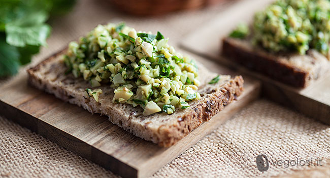 Crostini ai funghi