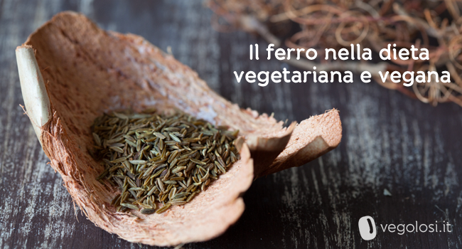 Ferro nella dieta vegetariana