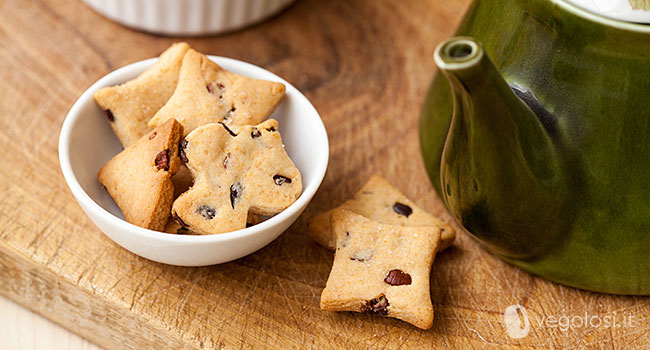 Biscotti vegani alle fave di cacao