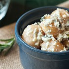 Gnocchi di carote al rosmarino