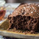 plumcake vegano cioccolato e fleur de sel