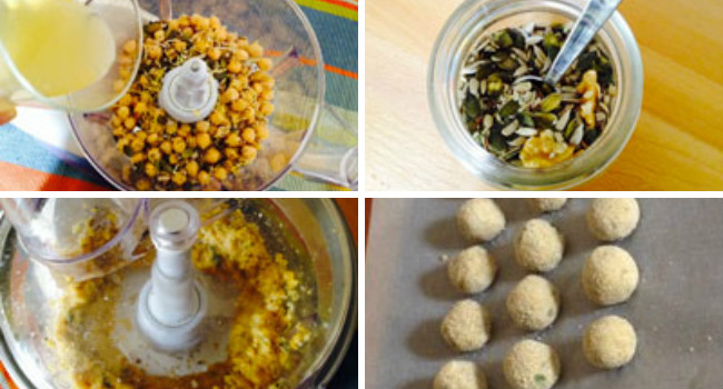 polpette vegane di ceci