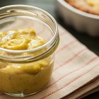 Crema pasticcera senza uova alla curcuma