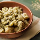 Gnocchi di cous cous al pesto