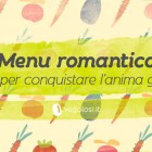 Menu vegan romantico
