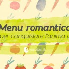 Menu vegan romantico