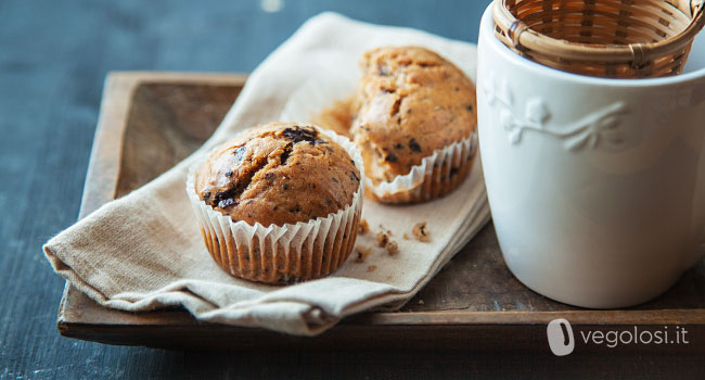 Muffin al tÃ¨ e cioccolato