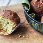 Muffin al pesto di pistacchi