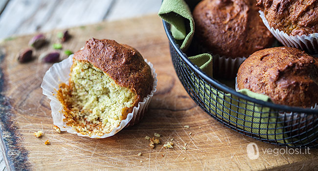 Muffin al pesto di pistacchi