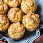 Muffin vegani zucca e cipolla