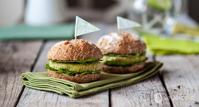 Burger di edamame - Hamburger vegani 