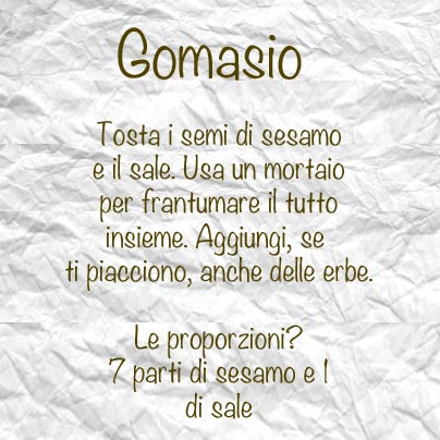 GOMASIO