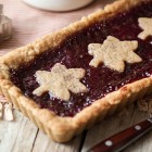 Crostata vegana con marmellata