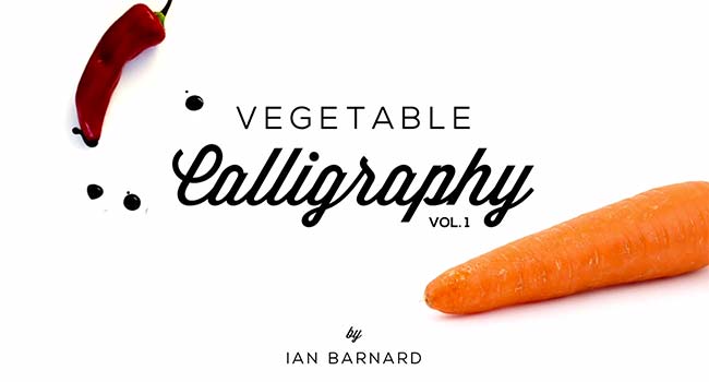 Vegetable Calligraphy