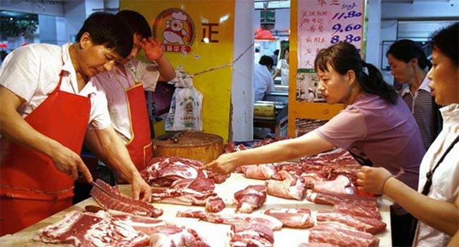 Consumo di carne in CIna