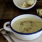 Vellutata di cavolfiore e chia