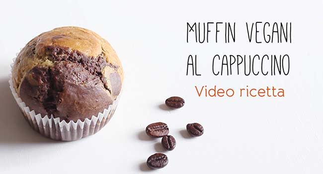 Muffin vegani al cappuccino
