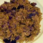 Risotto vegancon cavolo viola