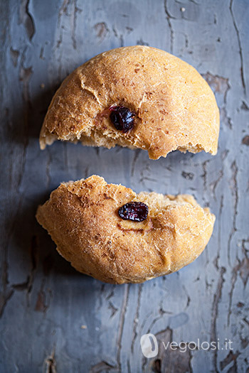 Focaccine vegane di patate dolci