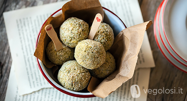 Polpette vegane di orzo e lupini