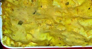 Lasagne vegane con zucca e peperoni