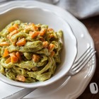 Tagliatelle al te matcha