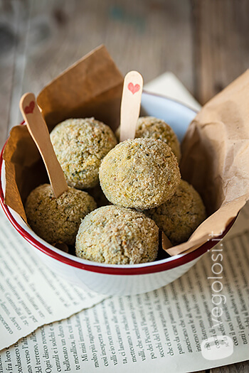 Polpette vegane di orzo e lupini