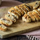 cantucci vegani al cioccolato