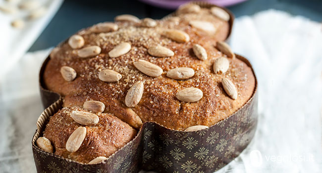 Colomba vegana: dolce pasquale morbidissimo