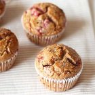 Muffin vegani alle fragole