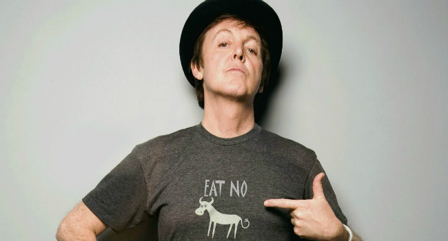 Paul McCartney vegetariano
