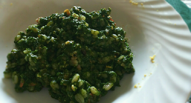 Pesto-di-spinaci