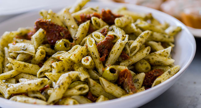 Pasta al pesto vegano