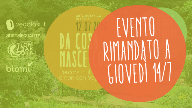 Evento orto RIMANDATO