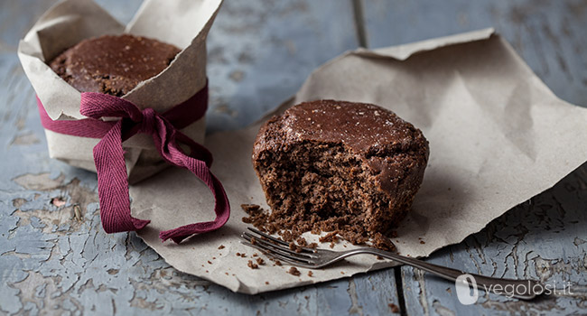 Muffin vegani al cacao