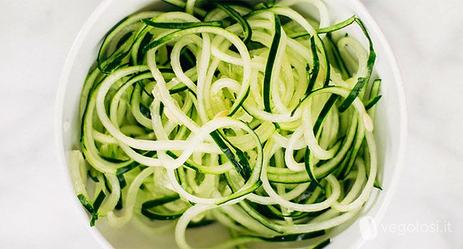 spaghetti zucchine