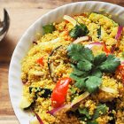 Insalata di quinoa con verdure