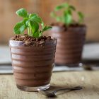 Budino vegano al cioccolato