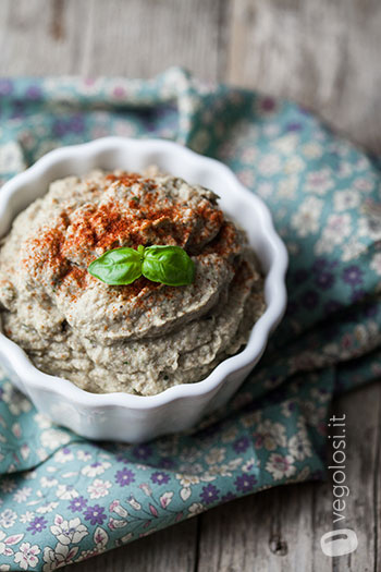 crema melanzane basilico paprika