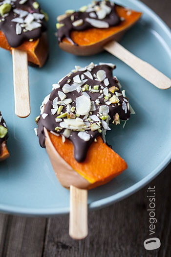 stecchi zucca cioccolato