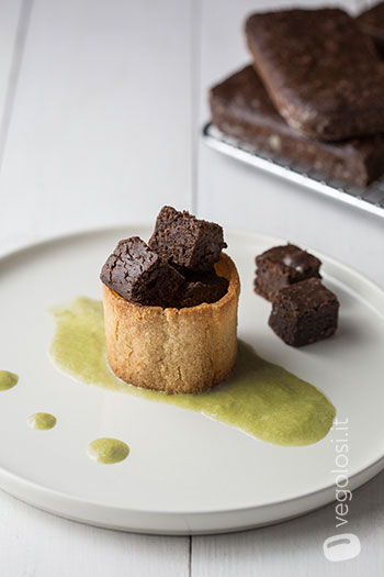 brownies vegan al cioccolato