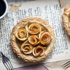 Crostatine alle mele e crema di marroni