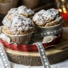 muffin panettone vegano