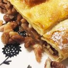 strudel vegano alle pere